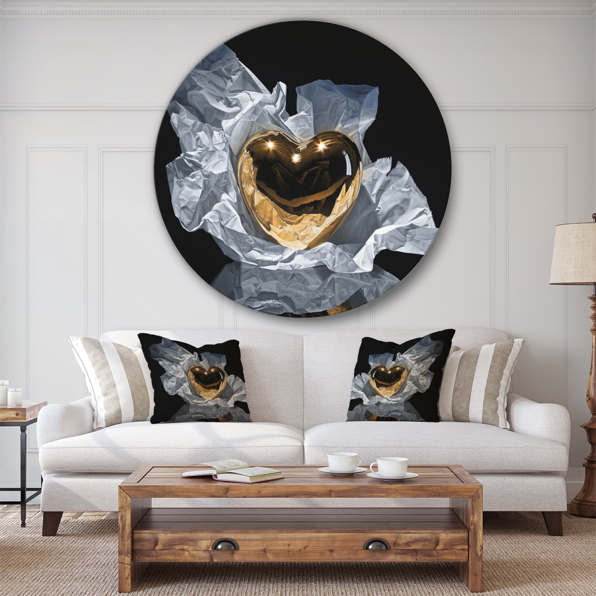 Designart - Heart Of Gold